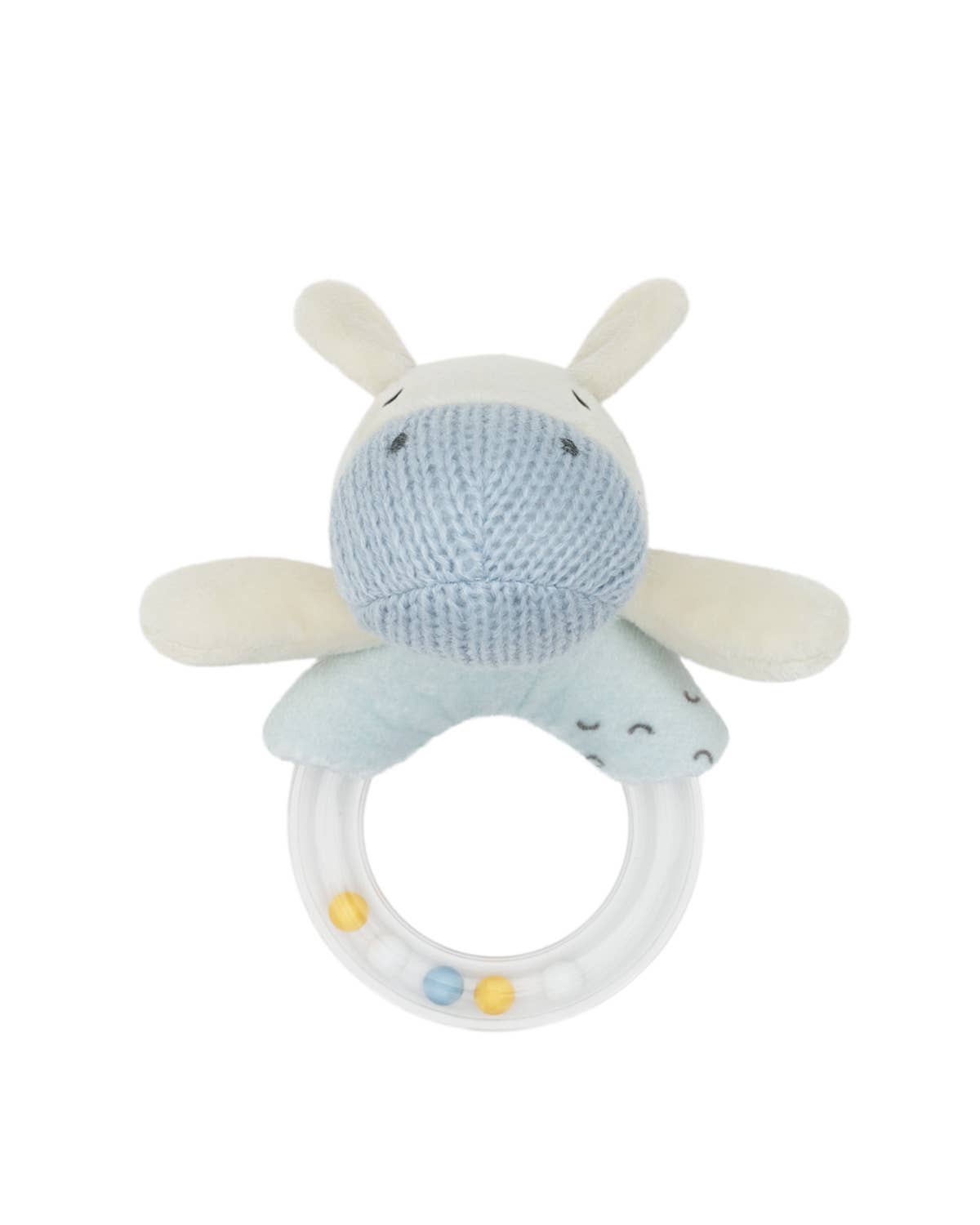 Plush Rattle Toy Stripy Friends