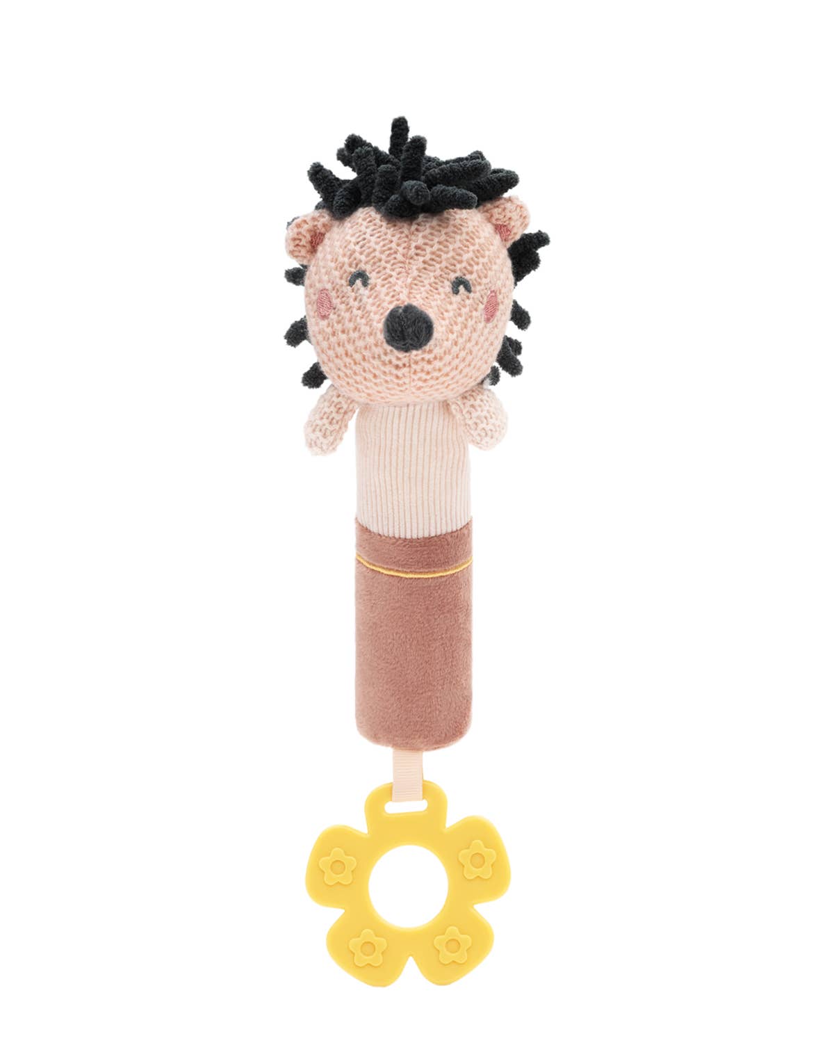 Squeaker Toy With Teether Hedge-Hugs