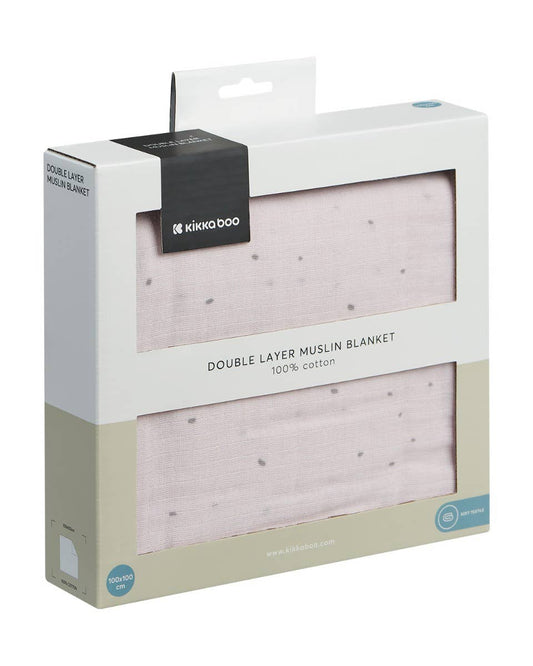 Double Layer Muslin Blanket 100x100cm Hedge-Hugs