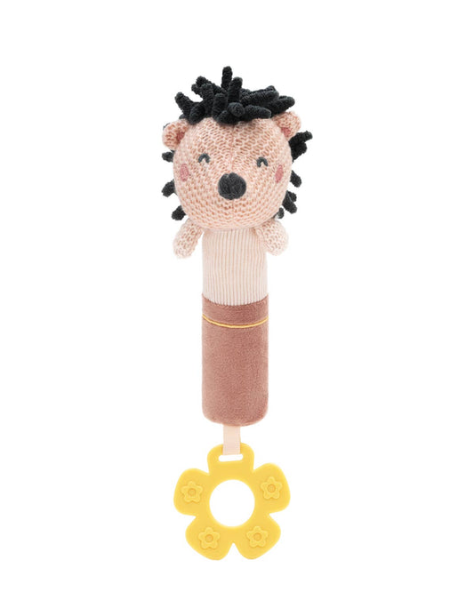 Squeaker Toy With Teether Hedge-Hugs