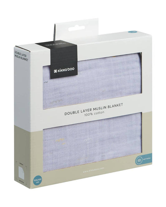 Double Layer Muslin Blanket 100x100cm Seally Me