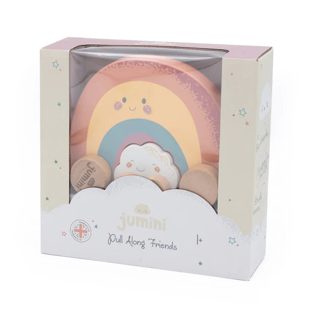 Pull Along Friends - Rainbow and Cloud