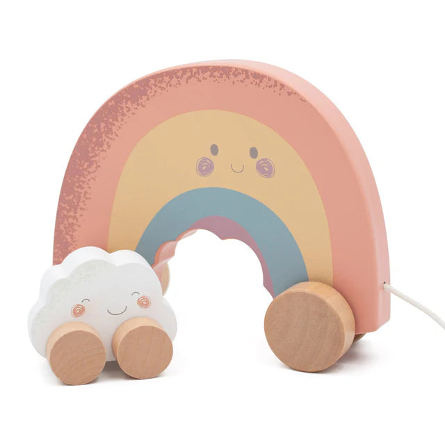 Pull Along Friends - Rainbow and Cloud